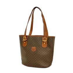 Celine Tote Bag Macadam Brown Women's