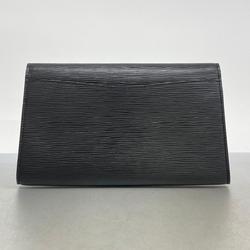 Louis Vuitton Clutch Bag Epi Art Deco M52632 Noir Ladies