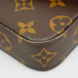 Louis Vuitton Shoulder Wallet Monogram Multi Pochette Felicie M80091 Brown Ladies