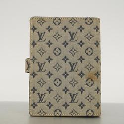 Louis Vuitton Notebook Cover Monogram Agenda PM R20910 Blue Men's Women's