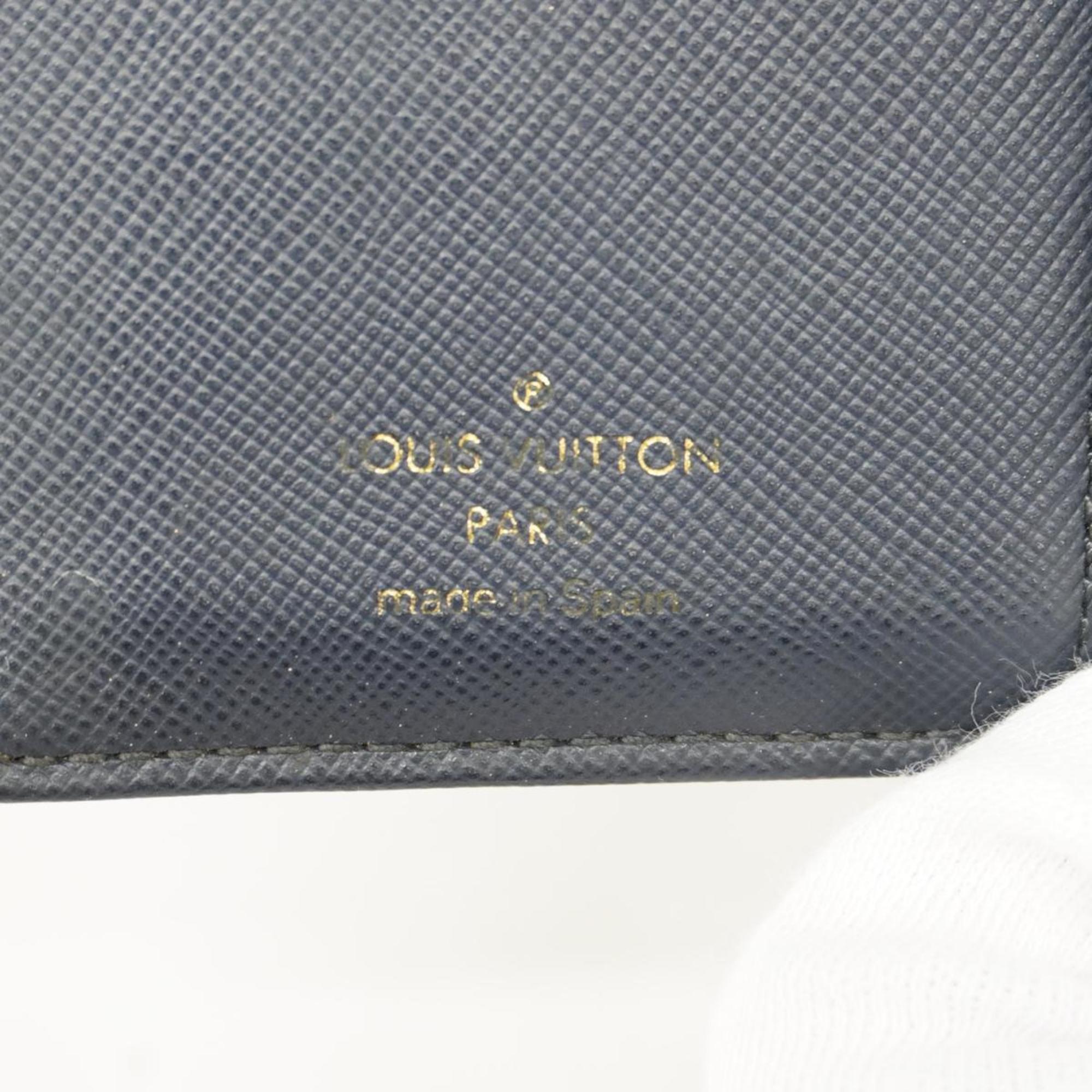 Louis Vuitton Notebook Cover Monogram Agenda PM R20910 Blue Men's Women's