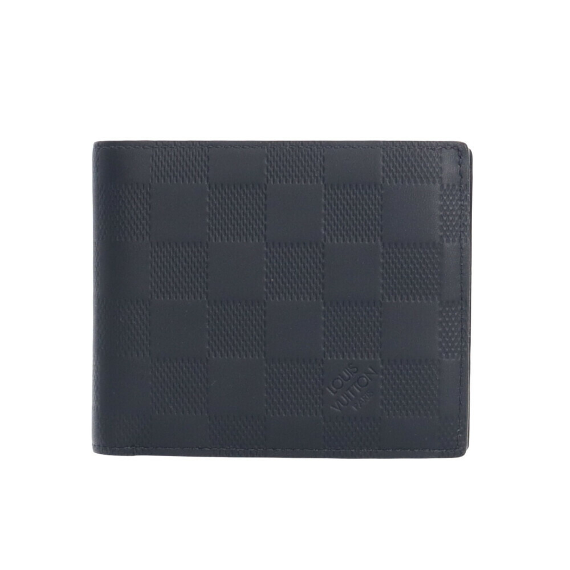 Louis Vuitton Portefeuille Marco NM Damier Infini Bi-fold Wallet N63335 Men's LOUIS VUITTON