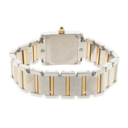 Cartier Tank Francaise SM Watch Stainless Steel 2384 Quartz Ladies CARTIER