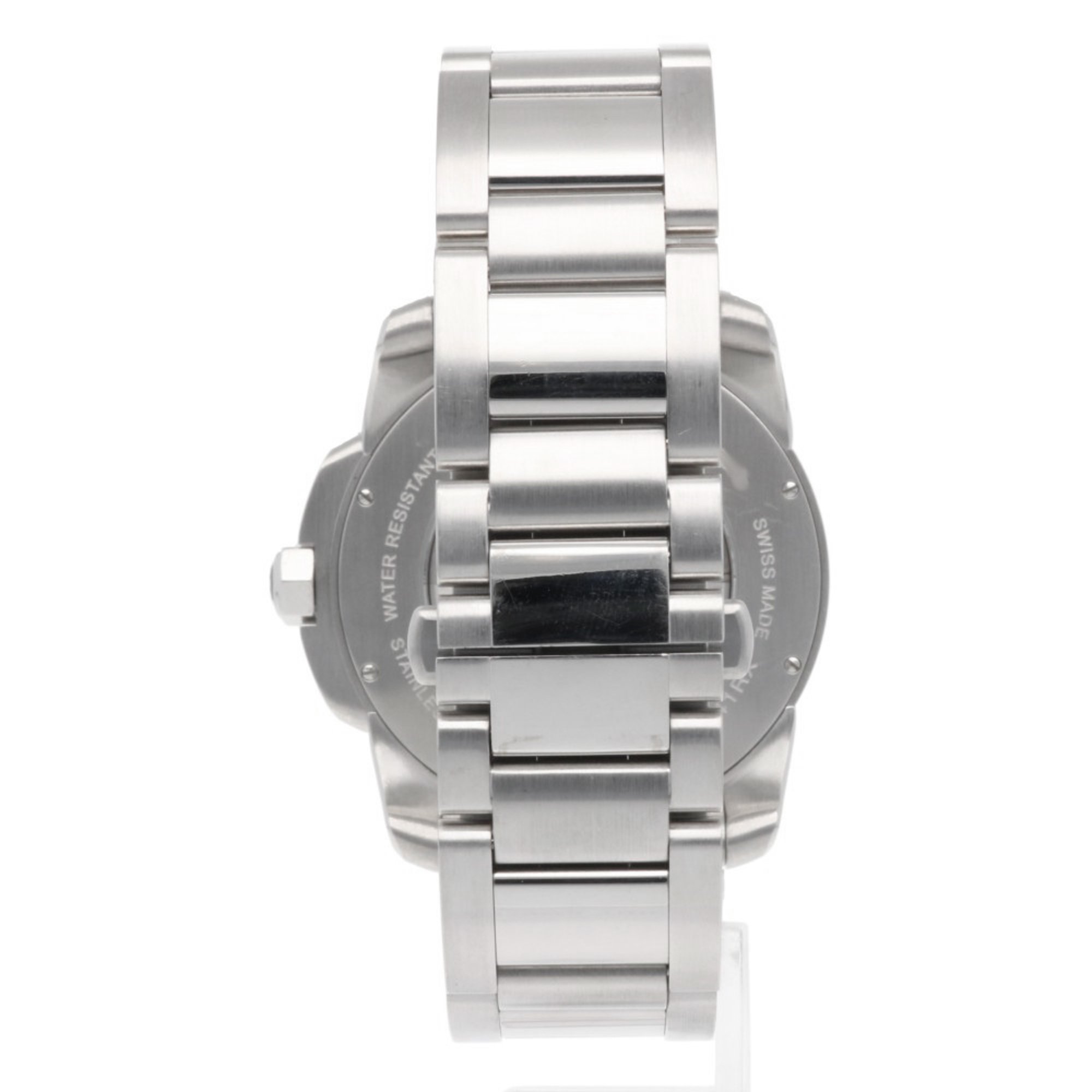 Cartier Calibre de Watch, Stainless Steel 3389, Automatic, Men's, Overhauled