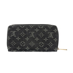 Louis Vuitton Zippy Monogram Denim Long Wallet M95614 Unisex LOUIS VUITTON