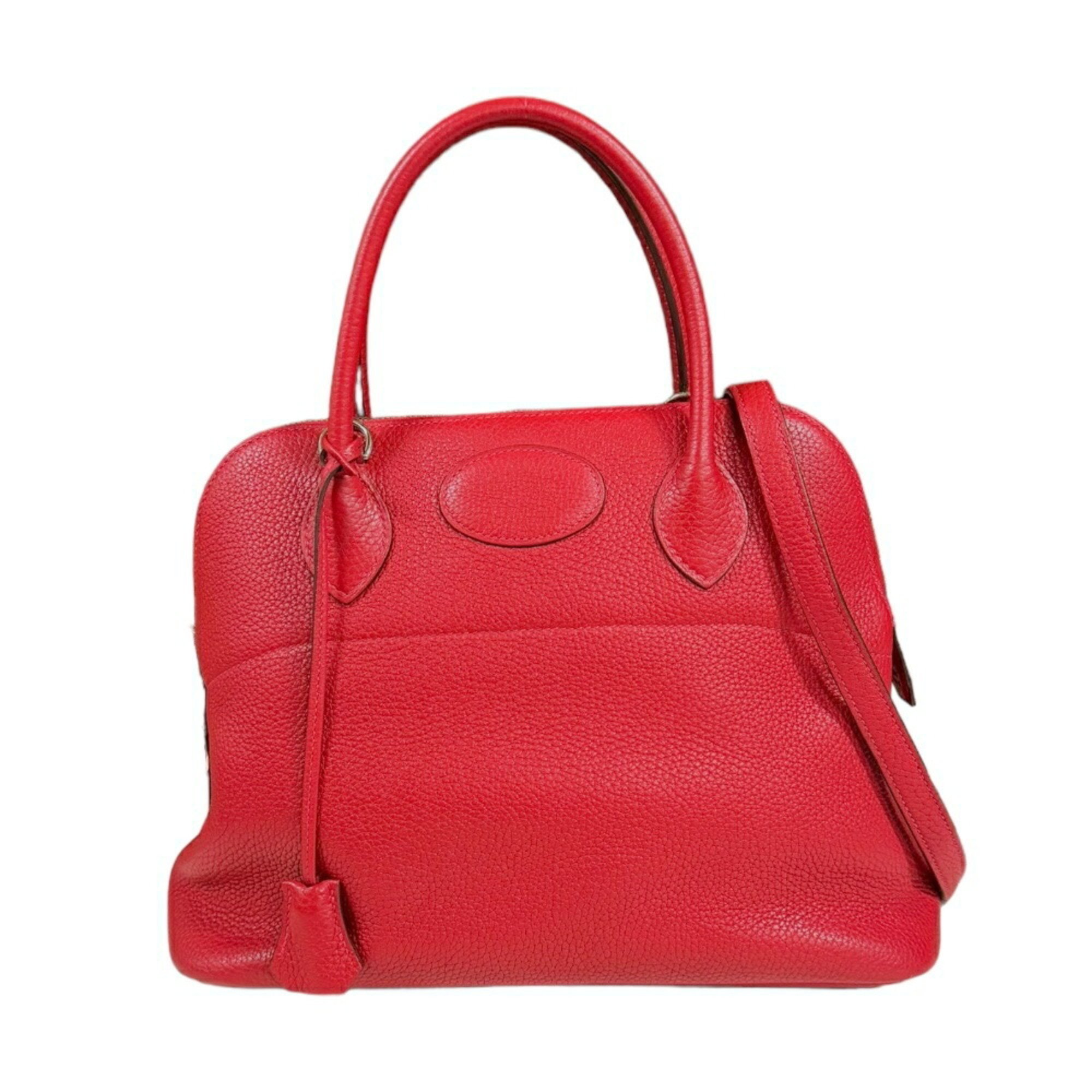 Hermes Bolide 31 Shoulder Bag Togo Red Women's HERMES 2way