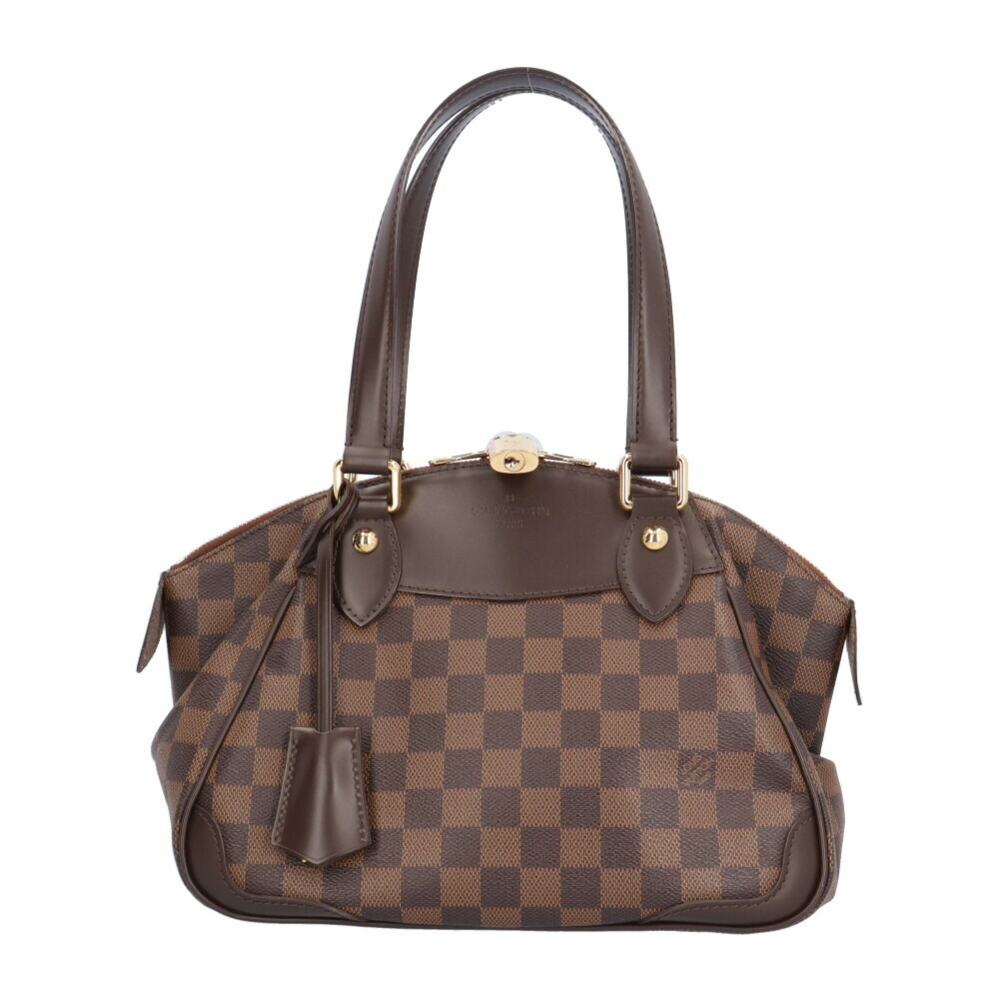 Louis Vuitton Verona PM Damier Handbag Canvas N41117 Brown Women's LOUIS VUITTON