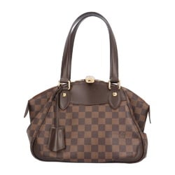 Louis Vuitton Verona PM Damier Handbag Canvas N41117 Brown Women's LOUIS VUITTON