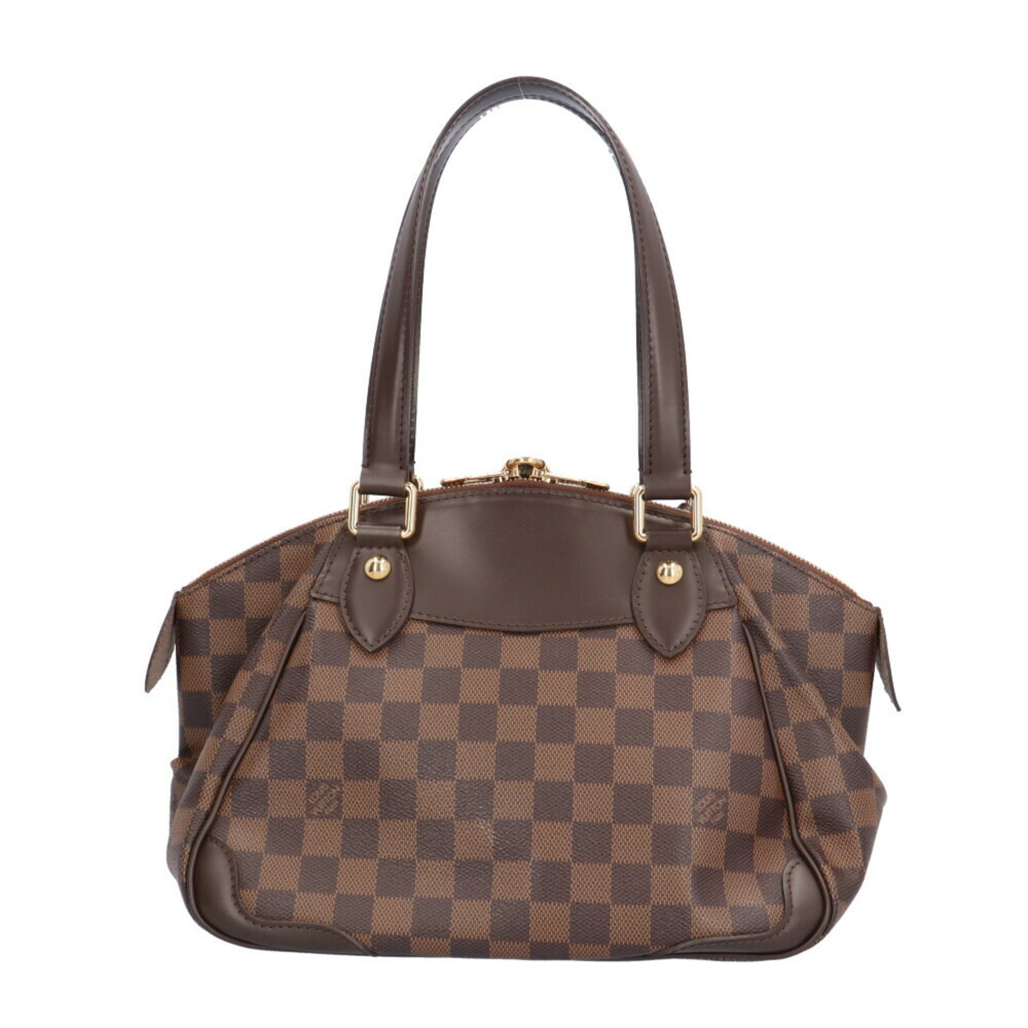 Louis Vuitton Verona PM Damier Handbag Canvas N41117 Brown Women's LOUIS VUITTON