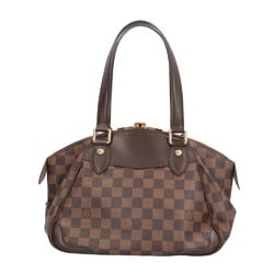 Louis Vuitton Verona PM Damier Handbag Canvas N41117 Brown Women's LOUIS VUITTON