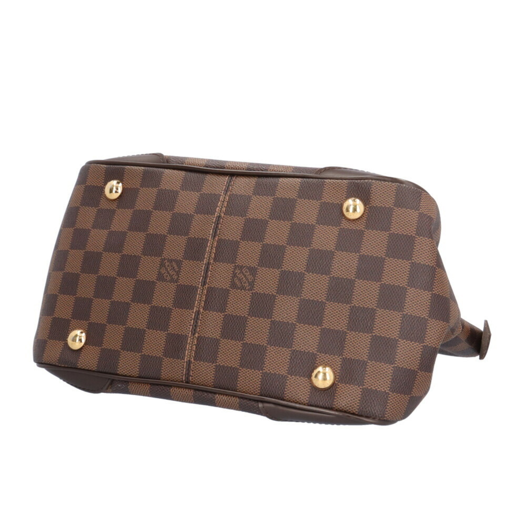 Louis Vuitton Verona PM Damier Handbag Canvas N41117 Brown Women's LOUIS VUITTON