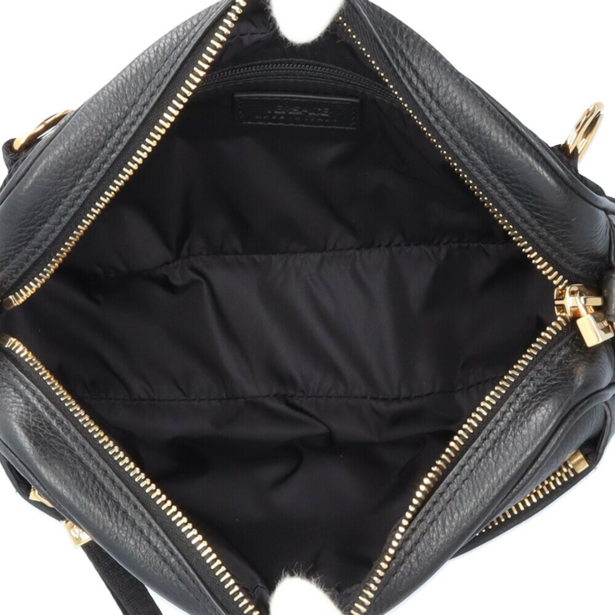 Versace Shoulder Bag Leather 1005464 Black Women's VERSACE