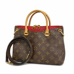 Louis Vuitton Handbag Monogram Pallas BB M40463 Dahlia Ladies