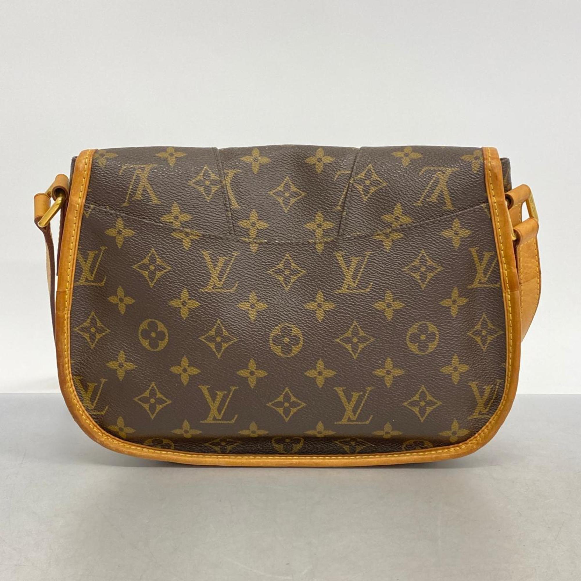 Louis Vuitton Shoulder Bag Monogram Menilmontant PM M40474 Brown Women's