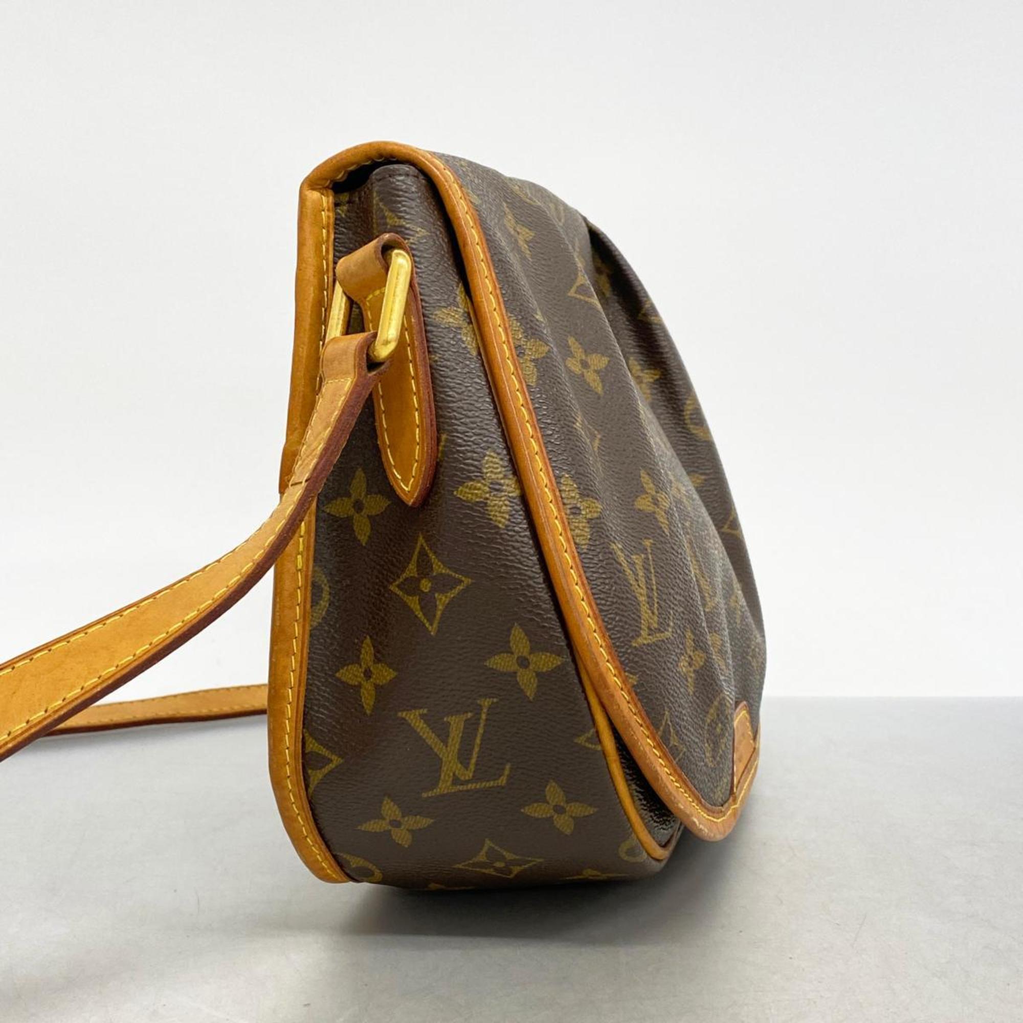 Louis Vuitton Shoulder Bag Monogram Menilmontant PM M40474 Brown Women's