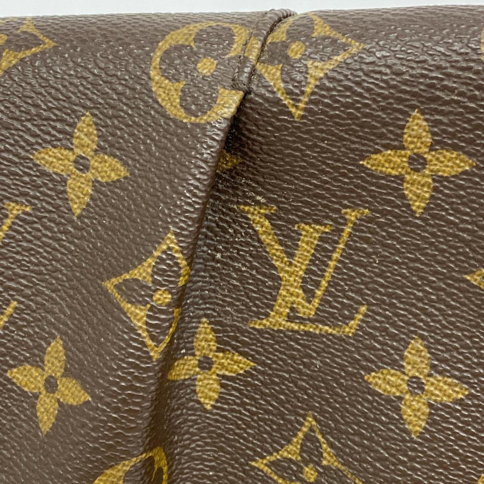 Louis Vuitton Shoulder Bag Monogram Menilmontant PM M40474 Brown Women's