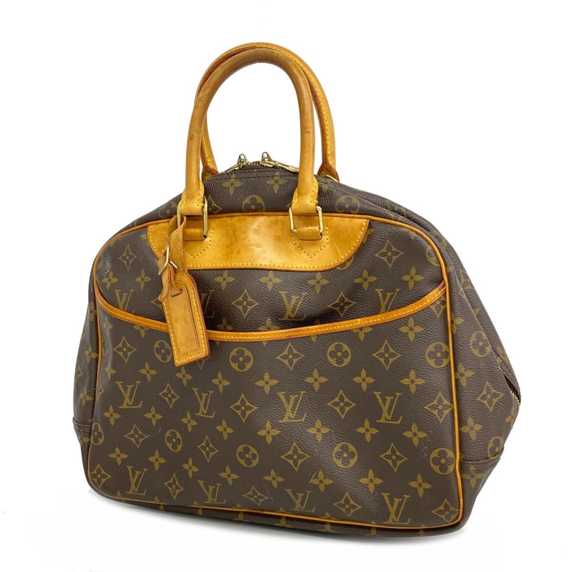 Louis Vuitton Handbag Monogram Deauville M47270 Brown Ladies