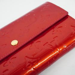 Louis Vuitton Long Wallet Vernis Portefeuille Sarah M93530 Pomme d'Amour Ladies