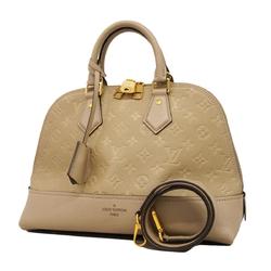 Louis Vuitton Handbag Monogram Empreinte Neo Alma PM M44885 Tourterelle Ladies