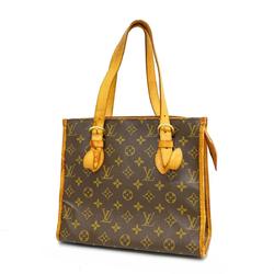 Louis Vuitton Tote Bag Monogram Popincourt M40007 Brown Ladies