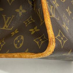 Louis Vuitton Tote Bag Monogram Popincourt M40007 Brown Ladies