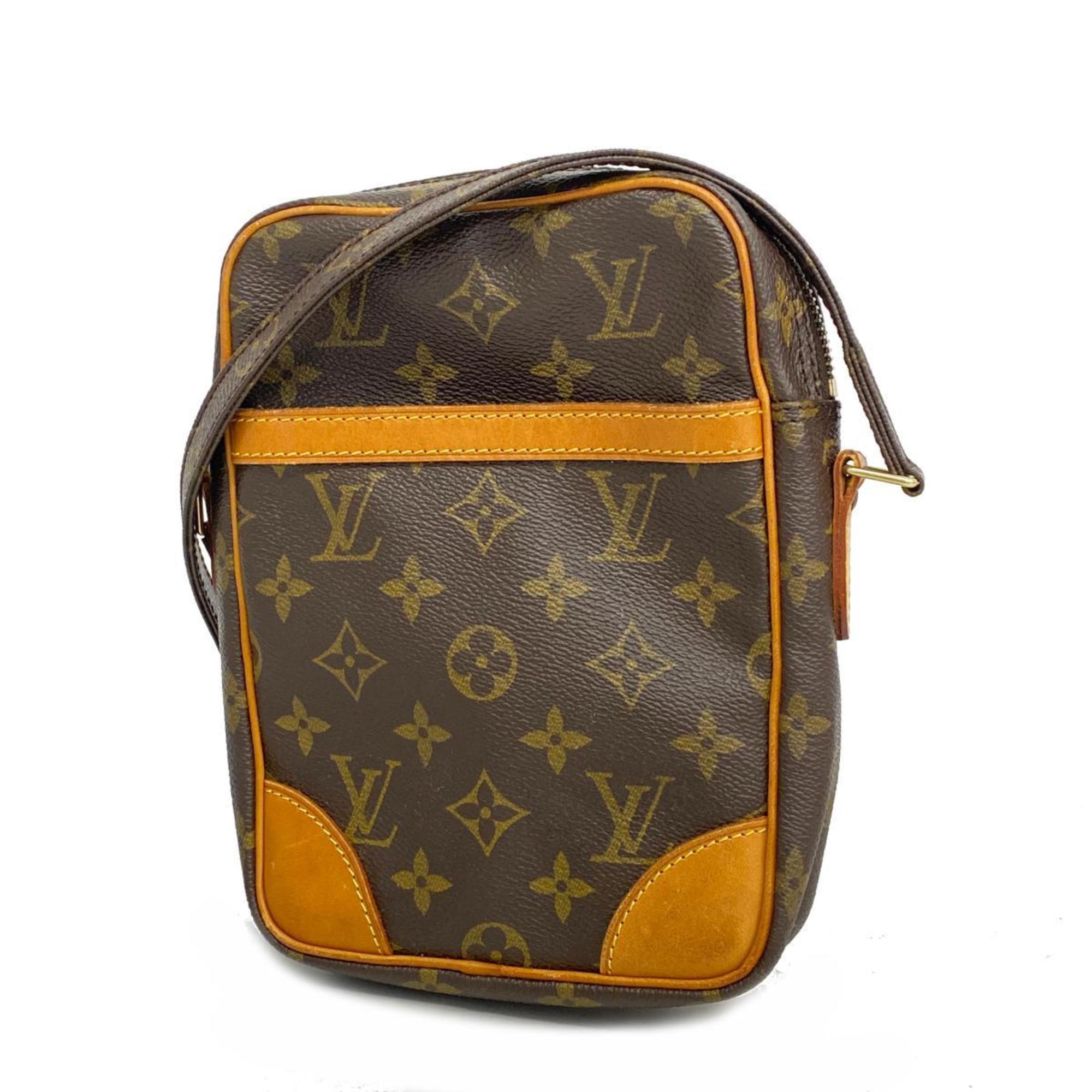 Louis Vuitton Shoulder Bag Monogram Danube M45266 Brown Ladies