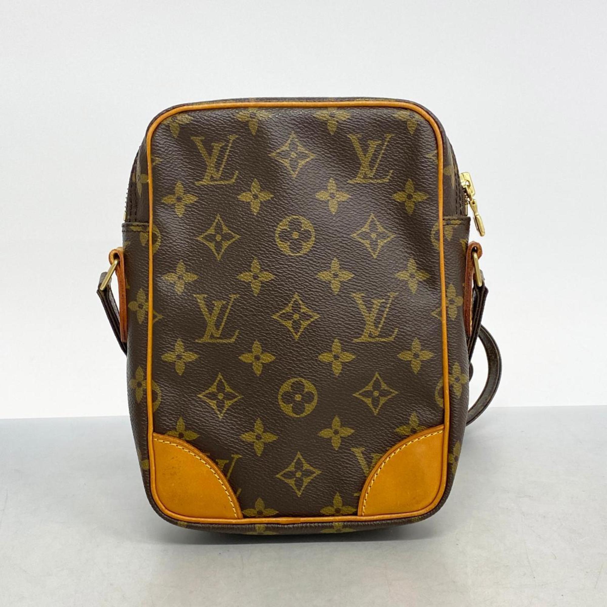 Louis Vuitton Shoulder Bag Monogram Danube M45266 Brown Ladies