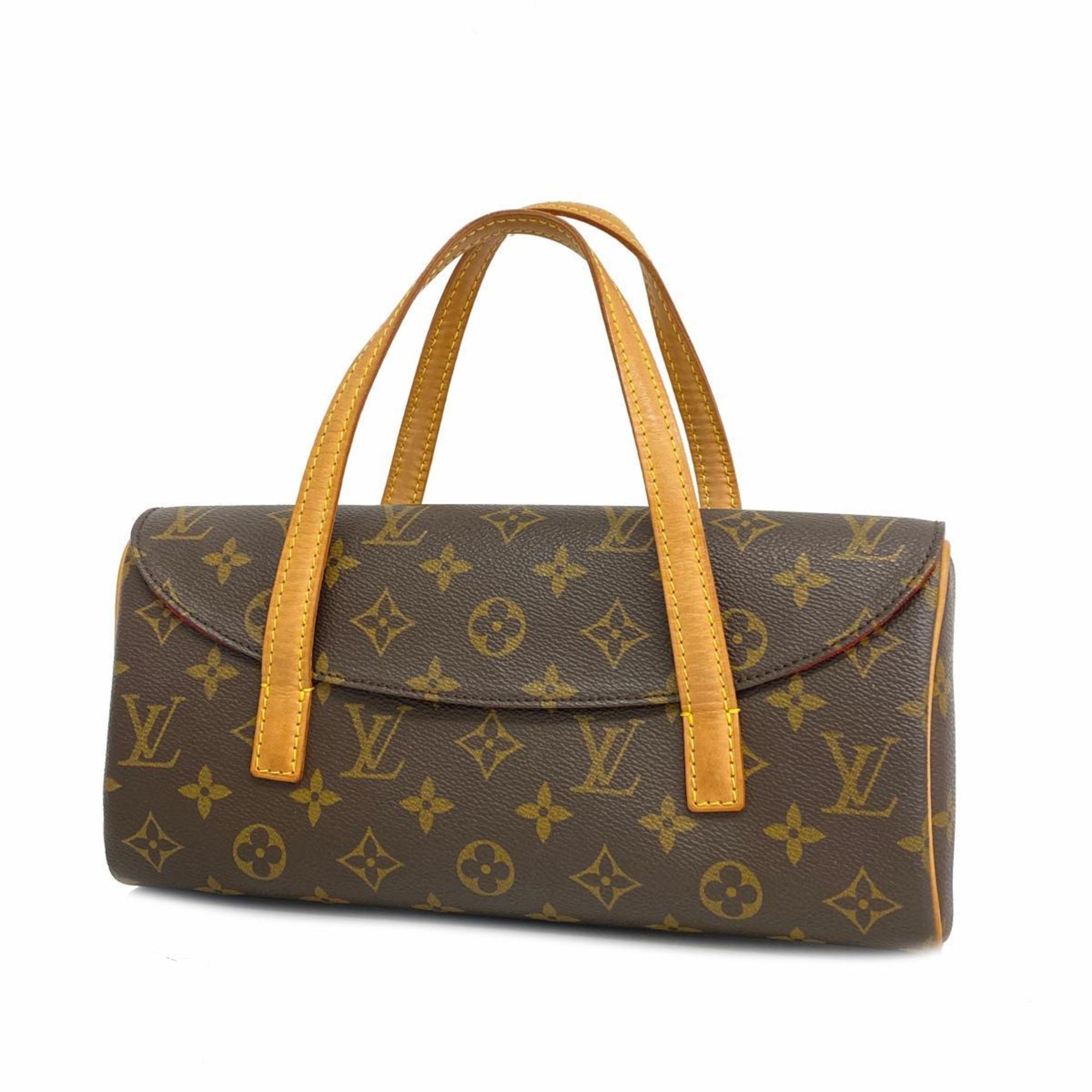 Louis Vuitton Handbag Monogram Sonatine M51902 Brown Ladies