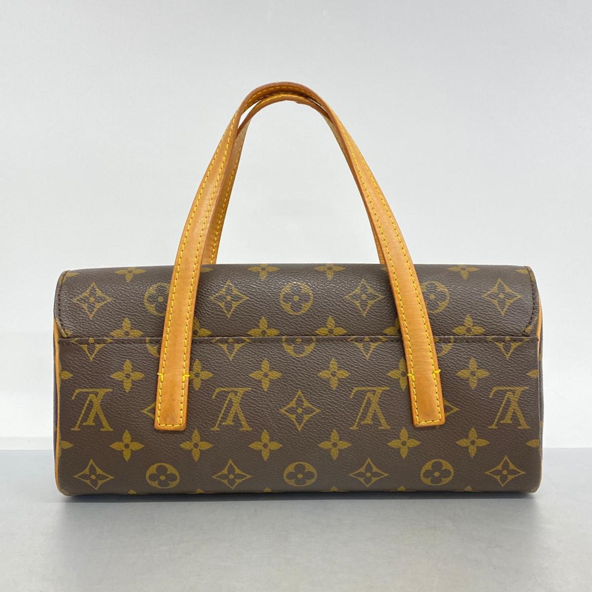 Louis Vuitton Handbag Monogram Sonatine M51902 Brown Ladies