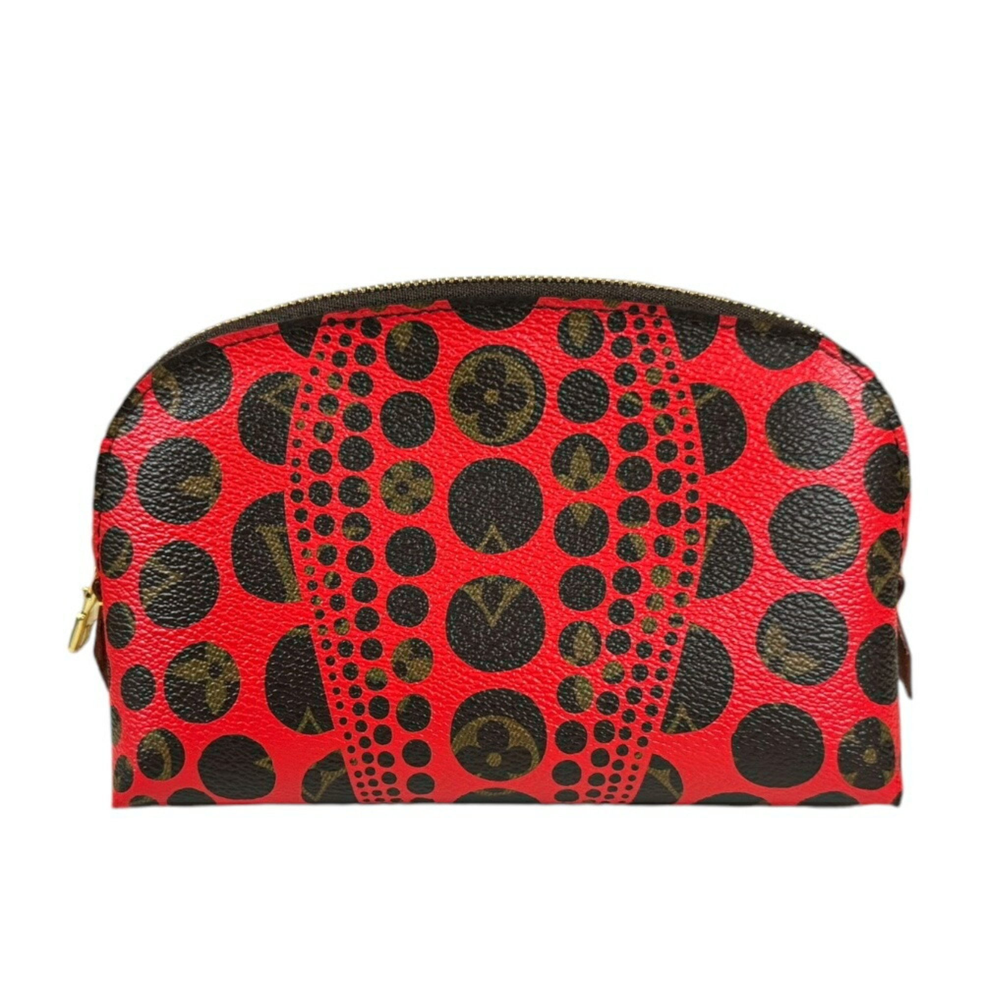 Louis Vuitton Yayoi Kusama Collaboration Pochette Tick Pouch Monogram Canvas M47347 Women's LOUIS VUITTON