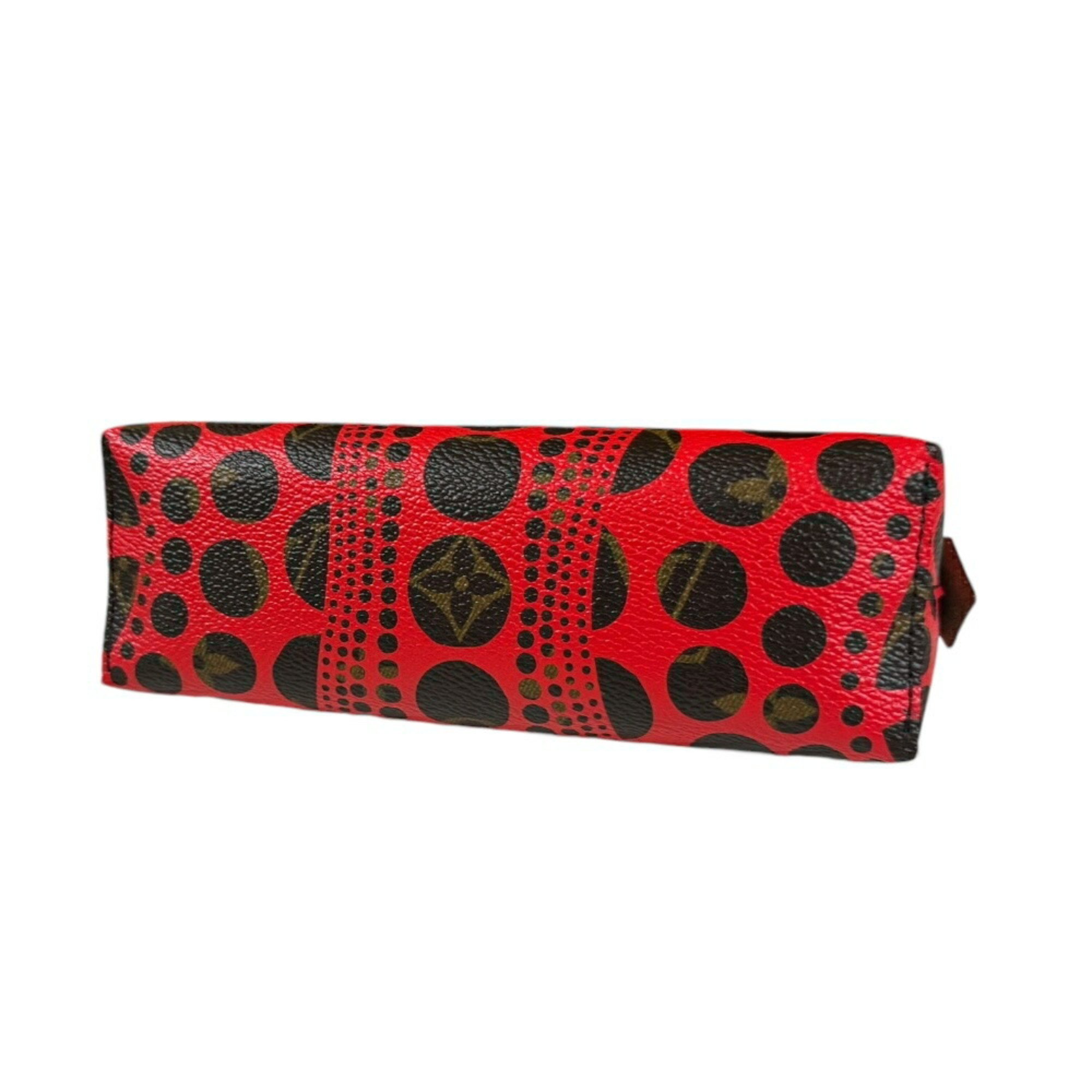 Louis Vuitton Yayoi Kusama Collaboration Pochette Tick Pouch Monogram Canvas M47347 Women's LOUIS VUITTON