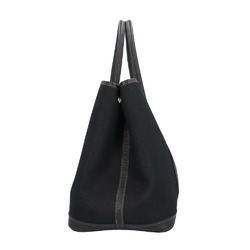 Hermes Garden PM Tote Bag Canvas Black Women's HERMES