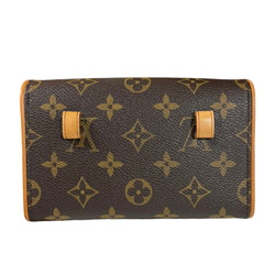 Louis Vuitton Pochette Florentine Monogram Waist Bag Canvas M51855 Brown Women's LOUIS VUITTON