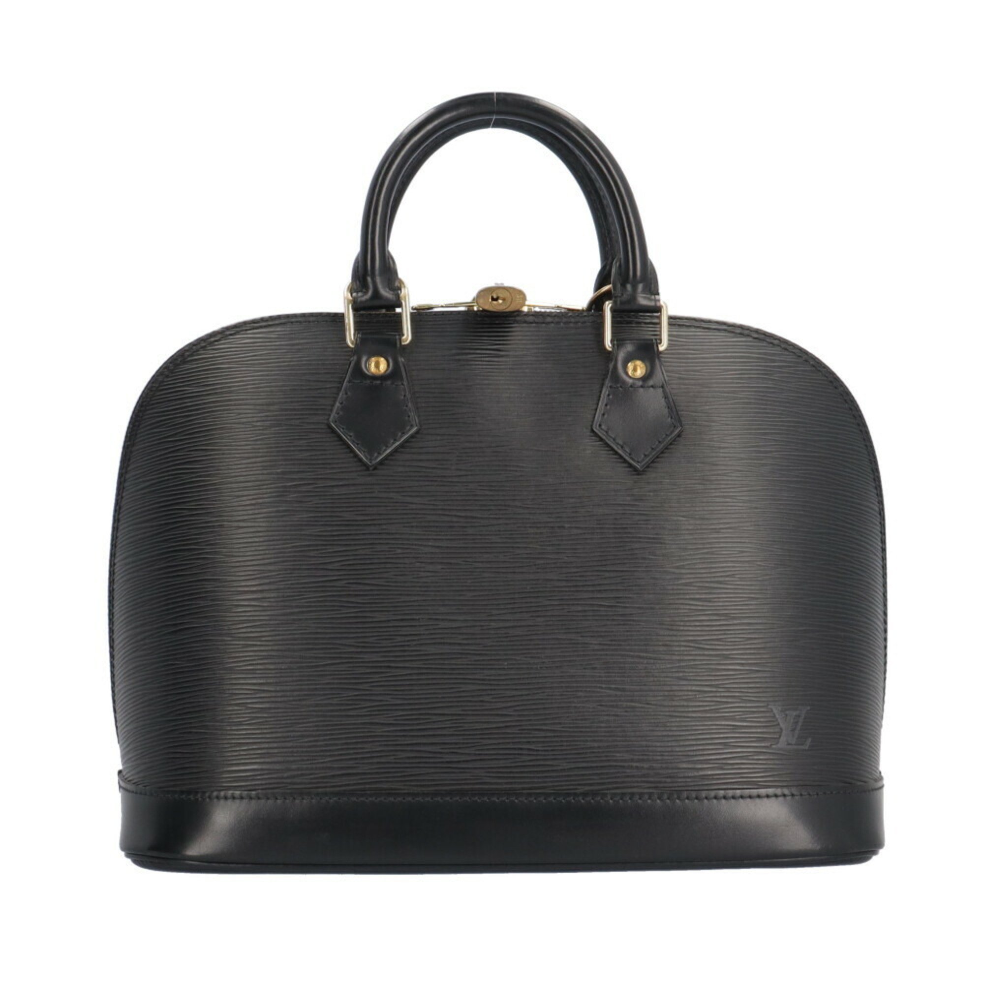 Louis Vuitton Alma Epi Handbag Leather M52142 Black Women's LOUIS VUITTON