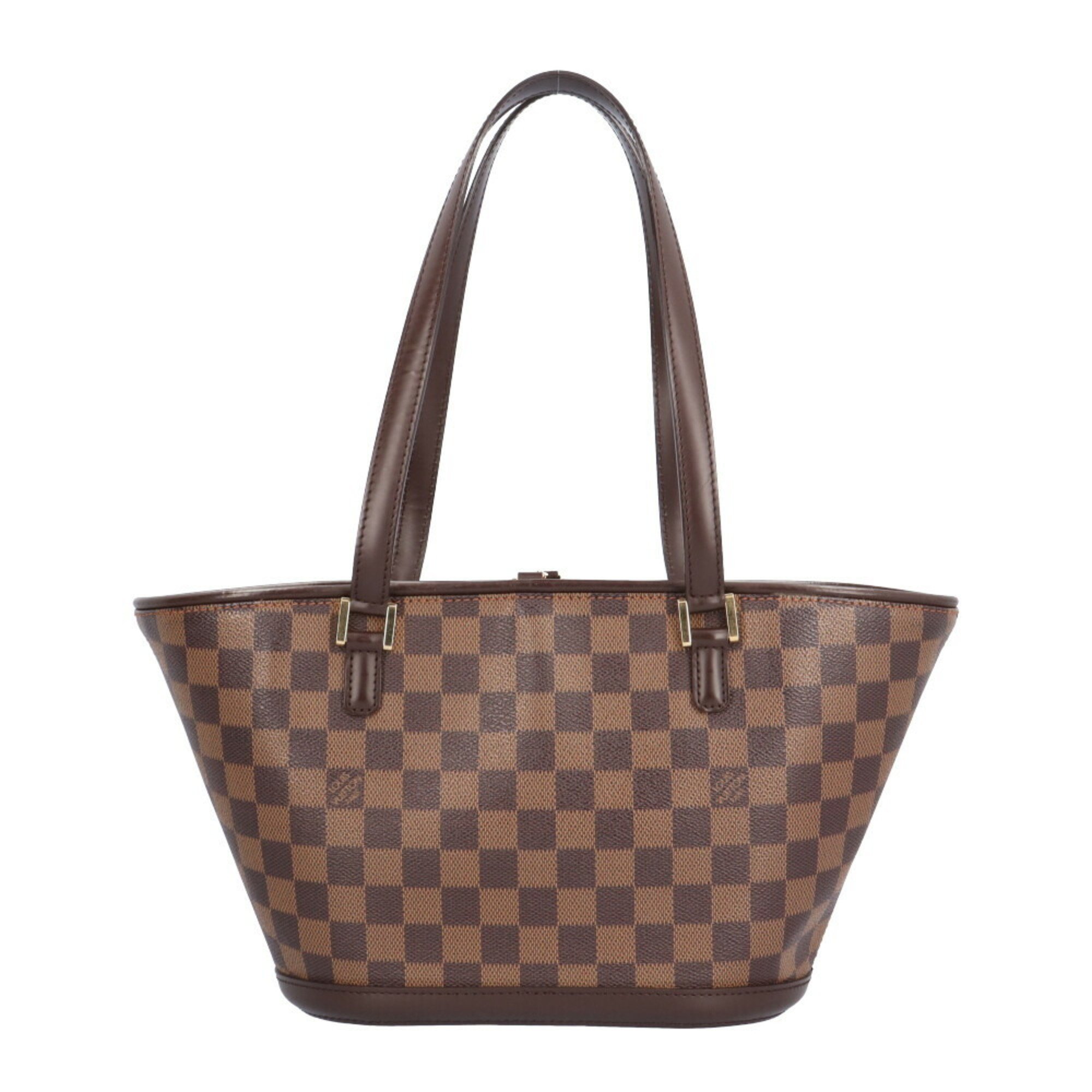 Louis Vuitton Manosque PM Damier Shoulder Bag Canvas N51121 Brown Women's LOUIS VUITTON