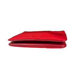 Prada Shoulder Bag Nylon 1BH046 Red Women's PRADA