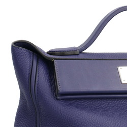 Hermes Sac Vingt Quatre 29 Shoulder Bag Swift Blue Women's HERMES 2way