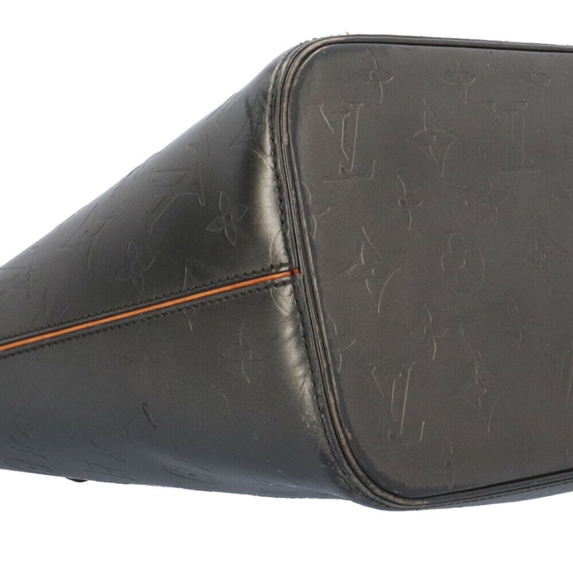 Louis Vuitton Stockton Monogram Matte Shoulder Bag M55112 Black Women's LOUIS VUITTON