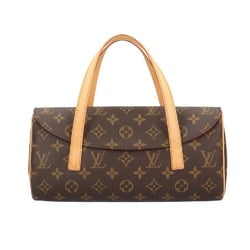 Louis Vuitton Sonatine Monogram Handbag Canvas M51902 Brown Women's LOUIS VUITTON