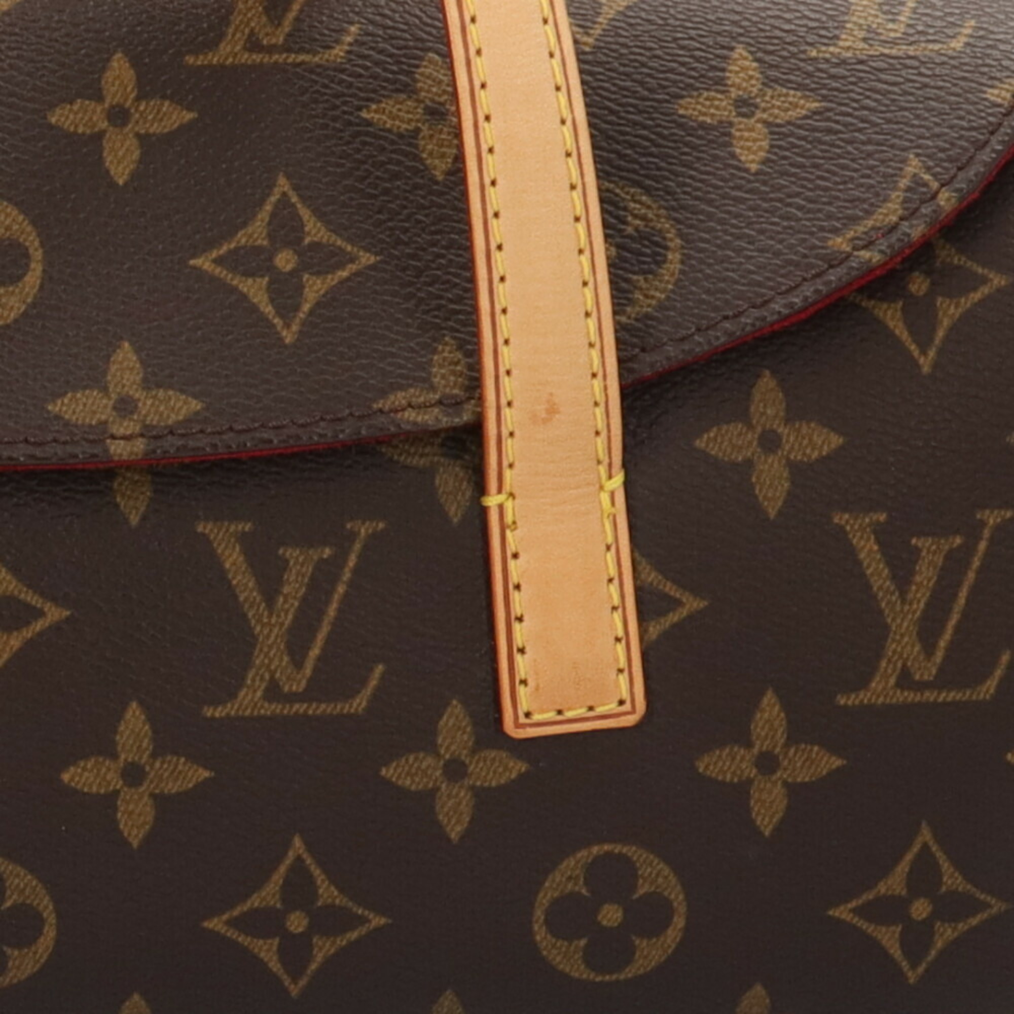 Louis Vuitton Sonatine Monogram Handbag Canvas M51902 Brown Women's LOUIS VUITTON