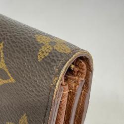 Louis Vuitton Wallet Monogram Porto Monone Zip M61735 Brown Men's Women's