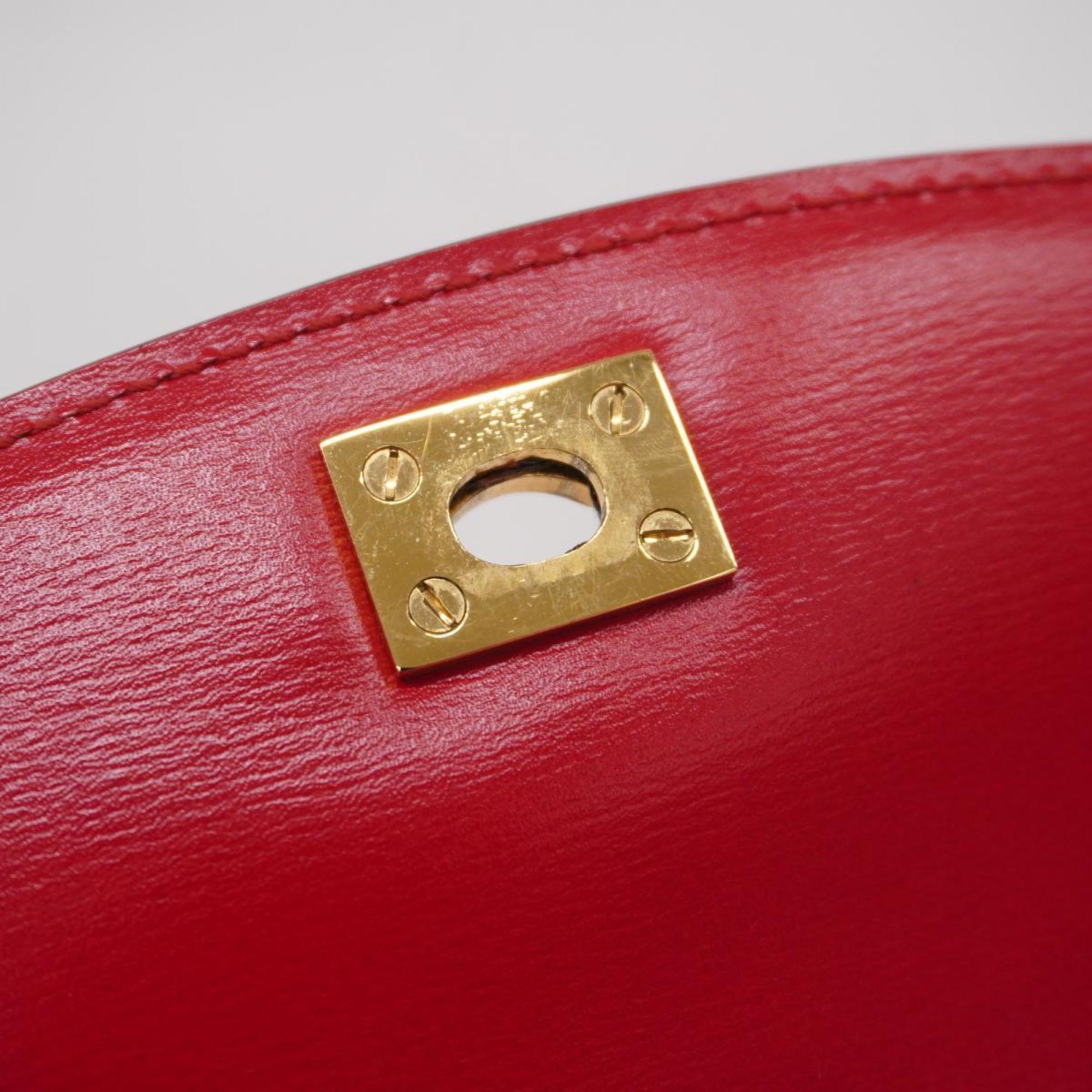 Louis Vuitton Handbag Epi Malesherbes M52377 Castilian Red Ladies