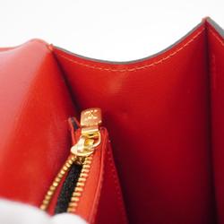 Louis Vuitton Handbag Epi Malesherbes M52377 Castilian Red Ladies