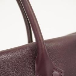 Louis Vuitton Tote Bag Monogram Velour WPM Tuftage Purple Ladies