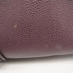 Louis Vuitton Tote Bag Monogram Velour WPM Tuftage Purple Ladies