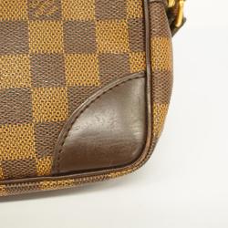 Louis Vuitton Clutch Bag Damier Marly Dragonne Ebene SPO Men's