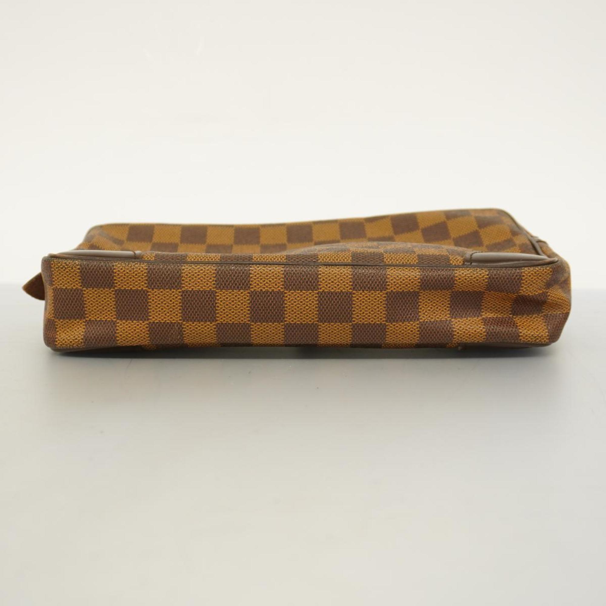 Louis Vuitton Clutch Bag Damier Marly Dragonne Ebene SPO Men's