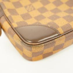 Louis Vuitton Clutch Bag Damier Marly Dragonne Ebene SPO Men's