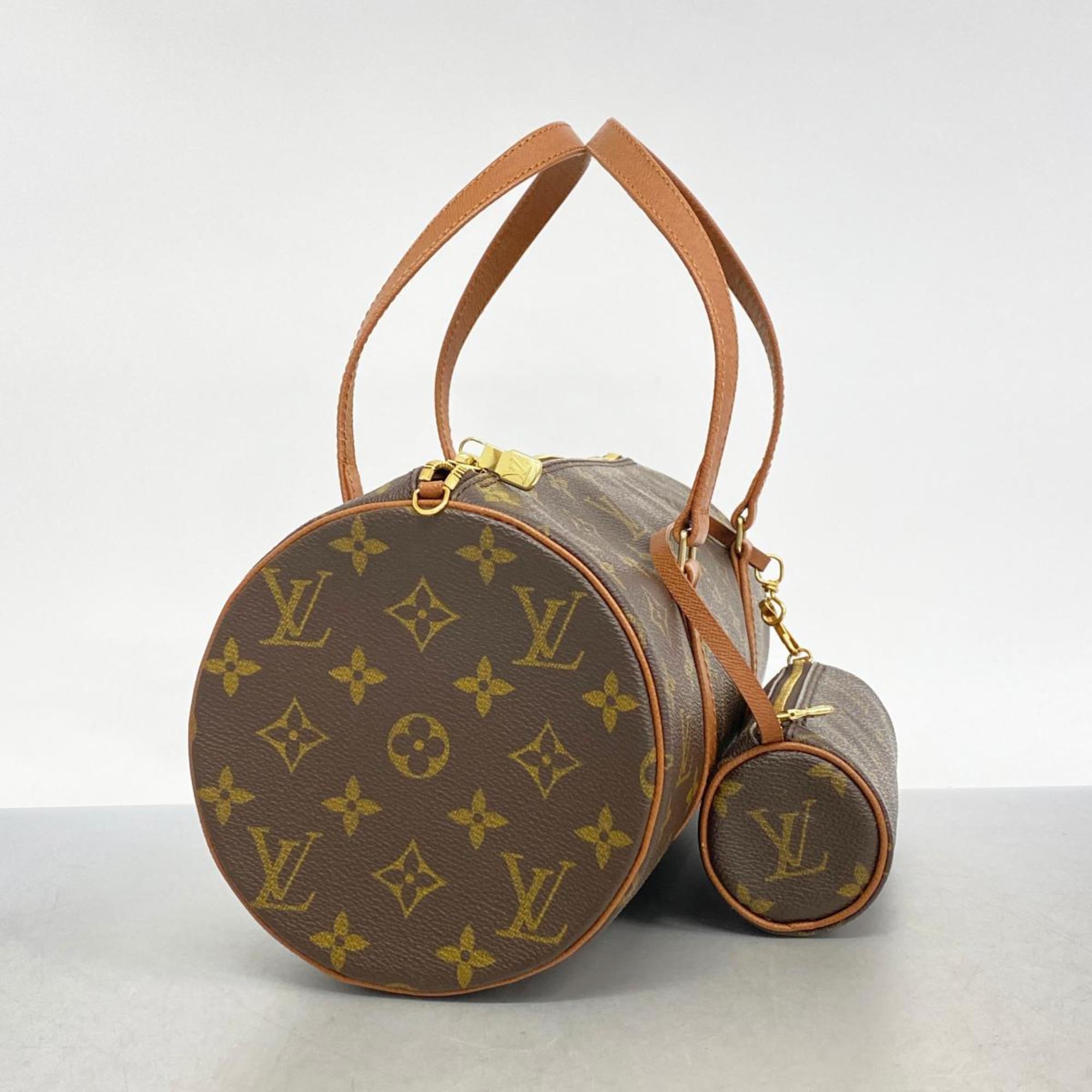 Louis Vuitton handbag Monogram Papillon 30 M51385 Brown ladies