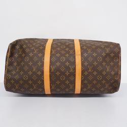 Louis Vuitton Boston Bag Monogram Keepall 50 M41426 Brown Men's Women's